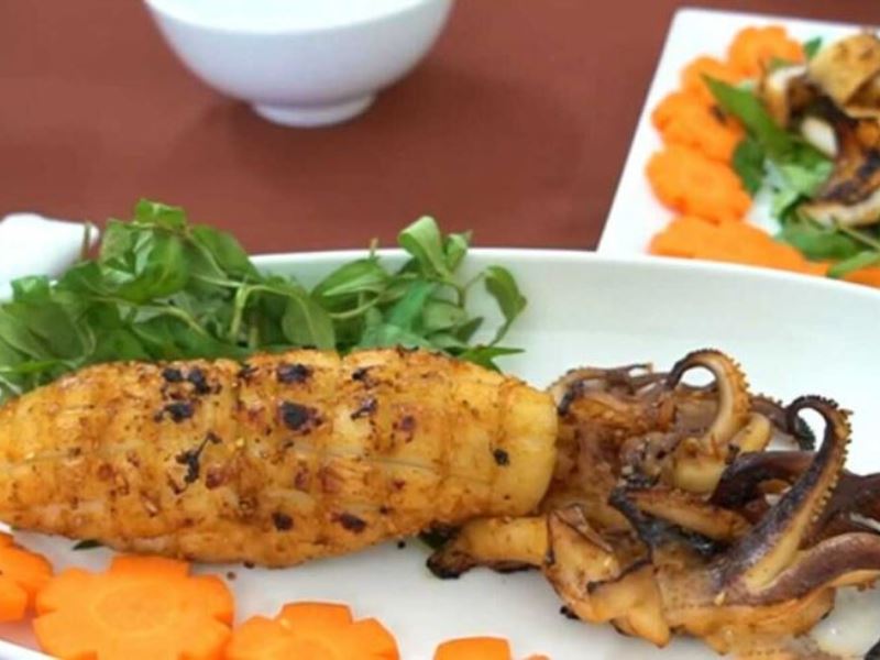 Cách Làm Mực Một Nắng Nướng Sa Tế Thơm Ngon Đậm Vị