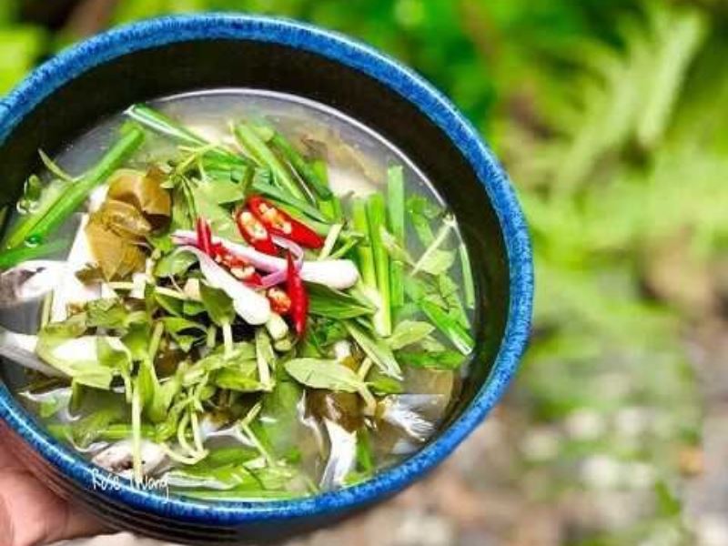 Cách Nấu Cá Cơm Trổng Nấu Lá Giang – Món Canh Chua Ngon Chuẩn Vị Miền Trung