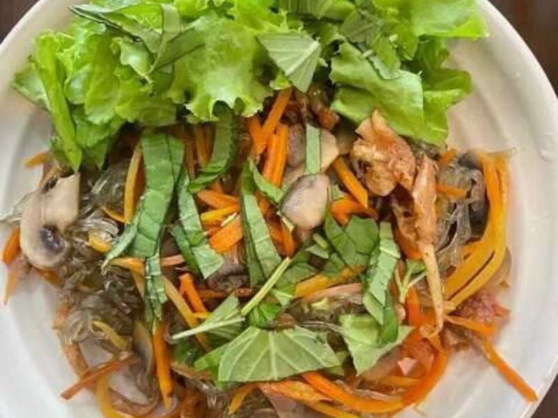 Cách làm miến xào mực khô thơm ngon, đơn giản tại nhà